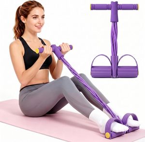 6 Bandas de Resistencia Elásticas para Ejercicios de Fitness, Material EVA+TPE de Alta Calidad, para Abdominales y Trabajos de Fuerza - Product Image 1