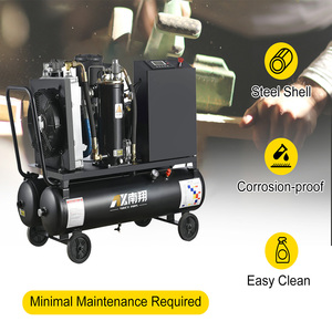 Compresseur d'air industriel compact à vis 11KW 56CFM professionnel pour l'industrie de la peinture au pistolet - Product Image 2