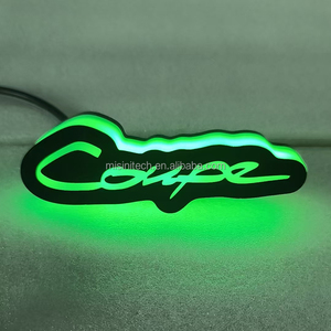 Emblème de calandre LED multicolore avec logo personnalisé et effets dynamiques pour Dodge Charger, Challenger, Grand Cherokee, <span class=keywords><strong>Durango</strong></span> - Product Image 6