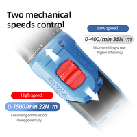 Dongcheng Kit de perceuse électrique sans fil professionnel et pratique pour le bricolage à la maison
