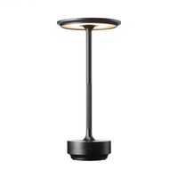 Lámpara Decorativa Inteligente para el Hogar, Ecológica, Segura, Simple, Luz Nocturna Infinitamente Regulable, Ambiente Retro, Portátil, Recargable, Táctil