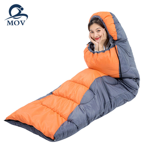 Phong Bì Túi ngủ bốn mùa cắm trại ngoài trời cắm trại du lịch Túi ngủ người lớn có thể nối Túi ngủ đôi - Product Image 2