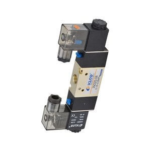 Van điện từ điều khiển điện kép 3/2 chiều DC24V AC220V 110V điều khiển điện không khí 3v220-08 Van điện từ khí nén - Product Image 1