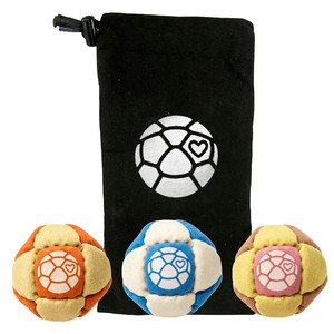 กระเป๋าสะพายข้างลายฟุตบอล Hacky Sack Blind Box ของเล่นคลายเครียดสำหรับเล่นกลางแจ้ง คละสี สำหรับเด็กและผู้ใหญ่ ของขวัญสำหรับงานปาร์ตี้ - Product Image 3