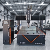Fresadora CNC de 4 Ejes Rongchi 1500x3000mm, Máquina de Grabado Industrial de Alta Resistencia para Moldes de Madera 3D, Personalizable