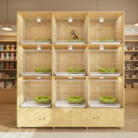 Niches pour animaux de compagnie, chenils et cages d'extérieur robustes pour chiots, animaux de compagnie et pensionnat, idéal pour les magasins et les hôtels