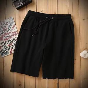 Shorts de sport en coton éponge et élasthanne de haute qualité, personnalisables avec cordon de serrage, pour hommes et femmes, parfaits pour l'été, la gym, la course à pied, le basketball et le cyclisme. - Product Image 3