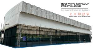 600GSM 1000D環境にやさしい有機PVCターポリンキャンバスビニール防水トラックカバークラフト使用中国織り生地 - Product Image 2