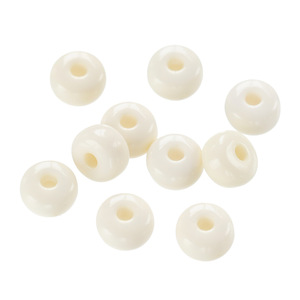 Cuentas de acrílico y plástico de 16 colores, 1,8 materiales hechos a mano DIY para niños, cuentas de ábaco con agujeros planos y sueltos, coloridas - Product Image 6