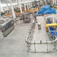 Équipement de remplissage spécialisé pour l'industrie chimique certifié CE, ligne de production de remplissage de lubrifiants entièrement automatique