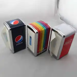 Tovagliolo dispenser pieghevole compatto con stampa logo personalizzata Nova fold dispenser tovagliolo