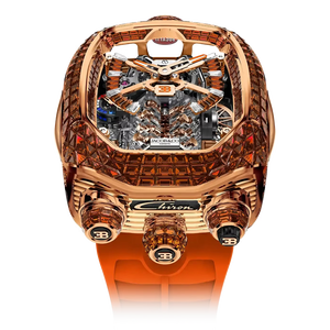 Reloj Deportivo Automático <span class=keywords><strong>de</strong></span> Lujo Jacob Co. Bugatti Chiron Tourbillon <span class=keywords><strong>de</strong></span> Acero Inoxidable con Diseño <span class=keywords><strong>de</strong></span> Pistón <span class=keywords><strong>de</strong></span> 16 Cilindros y Correa <span class=keywords><strong>de</strong></span> Goma para Hombre - Product Image 3