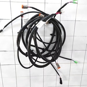 Ekskavatör İnşaat Makineleri Şasi Kablo Demeti PTFE/Naylon İzolasyonlu IP66 Dereceli Otomobil Motosiklet Bilgisayarı için - Product Image 1