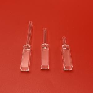 Cellule en verre rectangulaire de fluorimètre standard optique du chemin 10mm 3.5ml avec le joint évalué - Product Image 3