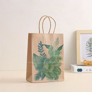 Bolsas de Regalo de Papel Kraft KM con Asas, 8 Colores, Impresión Flexográfica, Reciclables, Tamaño Grande - Product Image 3