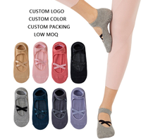 Chaussettes de yoga antidérapantes 2026 de haute qualité pour la danse, le Pilates, le sport professionnel et le fitness pour femmes
