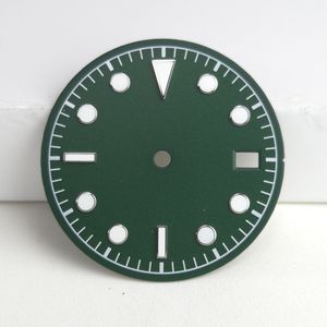 Cadran de montre stérile lumineux vert 30.5MM personnalisé pour <span class=keywords><strong>Seiko</strong></span> NH35/36 Nh34 mouvement pièces de montre cadran de montre - Product Image 6