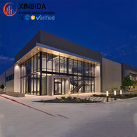 Kits de construction en acier de conception industrielle Q235/Q355 avec certification CWB CE pour supermarchés, centres commerciaux, bureaux, gymnases, salles d'exposition