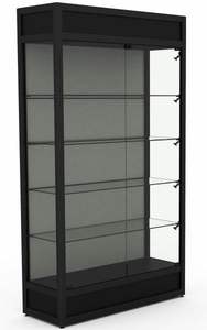 カスタマイズされた自動車部品LEDライトガラスショーケースショールーム用ロック可能ディスプレイラック - Product Image 6