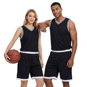 Best Quality Quick Dry Basketball Wear Set Custom Logo Sublimated Design Breathable Plus Size New Soft 100% Polyester - Product Image 1