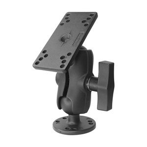 Soporte VINmounts Helix 7 para Sonda de Pesca, Base Rectangular de 1.5 Pulgadas, Brazo de Doble Encaje de 8.7cm, Soporte Marino Ajustable 360 Grados - Product Image 1