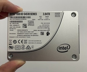 IN-TE-L S4510 3.84TB SSD SSDSC2KB038T8 หน่วยความจำประสิทธิภาพสูง 3.84TB สำหรับการเข้าถึงข้อมูลที่รวดเร็ว การเชื่อมต่อ SATA ที่เชื่อถือได้ - Product Image 2