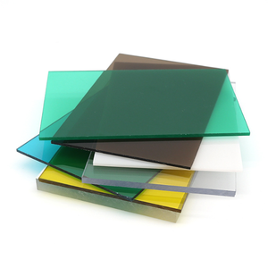 Plaque de polycarbonate 100 % vierge pour serre extérieure moderne, matériau de construction de toiture, couleur blanche, résistant aux UV - Product Image 1