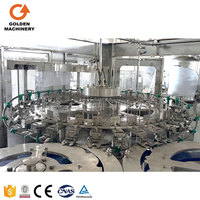 Usine compacte d'embouteillage d'eau potable purifiée avec entretien facile, ligne de production d'eau économique certifiée CE 6000BPH pour l'Afrique