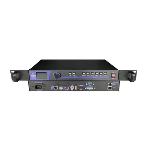 Linsn-معالج فيديو, معالج فيديو X100 مدخل فيديو DVI VGA CV 11 فولت-220 فولت تيار متردد جهاز تحكم بشاشة LED الكل في واحد مع بطاقة إرسال من Linsn
