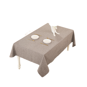 Nappe de table à manger moderne tissée carrée de luxe, imperméable, antimanchas, 100% polyester pour un usage domestique - Product Image 1