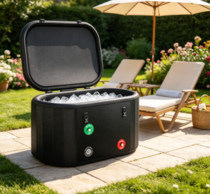 Vanace อ่างอาบน้ำทรงรีแบบพกพาอ่างอาบน้ำน้ำแข็งสำหรับฟื้นฟูในบ้าน - Product Image 1