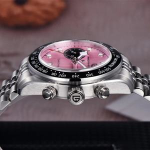 Nuevo Reloj PAGANI DESIGN para Hombre, Reloj de Cuarzo Verde Fluorescente, Cronógrafo Deportivo de Velocidad para Hombre, Zafiro, Resistente al Agua - Product Image 3