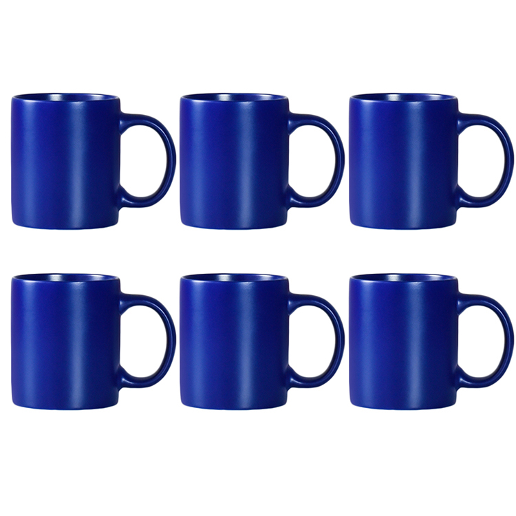 Ensemble de 6 tasses GKlein Bleu