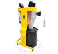 Nouvel aspirateur cyclonique à haute efficacité, régulation de la fréquence personnalisable, filtre d'extraction de la sciure de bois, dépoussiéreur