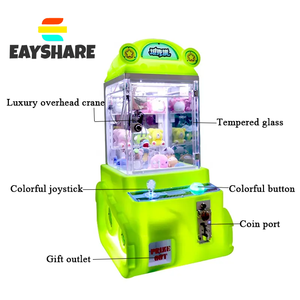 ตู้คีบตุ๊กตาขนาดเล็ก เครื่องเล่นเกมหยอดเหรียญแบบมินิ สำหรับเด็ก - Product Image 3