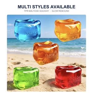 Jouet sensoriel anti-stress en cube <span class=keywords><strong>de</strong></span> maltose à remontée lente, alternative aux jouets à presser, pour filles et garçons <span class=keywords><strong>de</strong></span> tous âges - Product Image 2