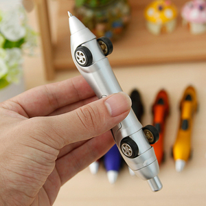 Stylo bille métallique sportif, design voiture de course, personnalisable avec logo, nouveauté - Product Image 4