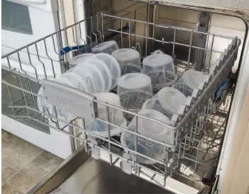 Recipientes de plástico redondos, recipientes redondos para retirar alimentos de 16oz