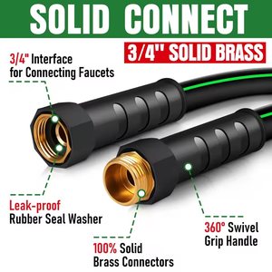 Tuyau d'arrosage flexible en PVC haute pression personnalisé 30m CNS, résistant aux plis, léger, multi-usages, irrigation, anti-UV - Product Image 2