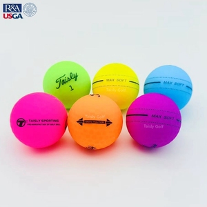 ماتي 2 قطعة جولة الكرة حية كرة جولف اللون الأزرق - Product Image 3