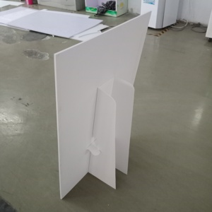 Hot Sale Custom 5mm Custom A4/A3 Größe Single/ Double Sides Promotion Werbe ständer PVC Foam Board Zeichen für Tisch - Product Image 6