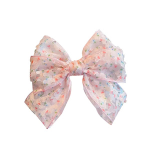 Mignon Enfants Filles Maille Bowknot Épingles À <span class=keywords><strong>Cheveux</strong></span> <span class=keywords><strong>Cheveux</strong></span> Cravates Ruban Barrettes Arcs Printemps Clips Princesse <span class=keywords><strong>Cheveux</strong></span> Accessoires - Product Image 6