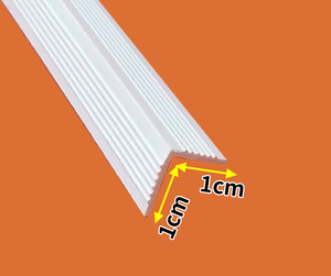 Perles d'angle murales en PVC à angle droit Perles d'angle de protection murale Mur de plaques de plâtre - Product Image 5