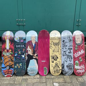 Baker Skateboard Decks table 100% Canadá América del Norte Arce 7 capas prensado en frío doble balancín 7,75 8,0 8,25 8,5 pulgadas tamaño - Product Image 6