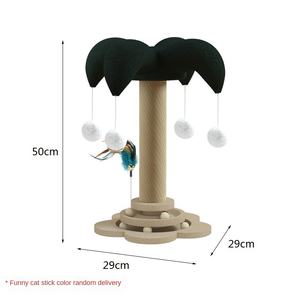 Arbre à chat moderne de luxe classique de grande taille, tour à chat réglable en hauteur, durable, en <span class=keywords><strong>bois</strong></span> massif, avec <span class=keywords><strong>poteau</strong></span> à gratter en sisal pour les chats de grande taille - Product Image 6