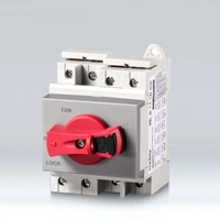 Interrupteur isolateur CC pour panneaux photovoltaïques, montage sur rail DIN, étanche IP66, interrupteur de commande principal pour énergie solaire
