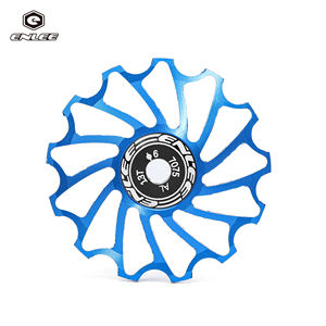 Piezas de <span class=keywords><strong>repuesto</strong></span> para <span class=keywords><strong>bicicleta</strong></span>, polea de cambio trasero 11T 13T, polea guía de aleación de aluminio, rueda de <span class=keywords><strong>rodillo</strong></span> guía para <span class=keywords><strong>bicicleta</strong></span> - Product Image 2