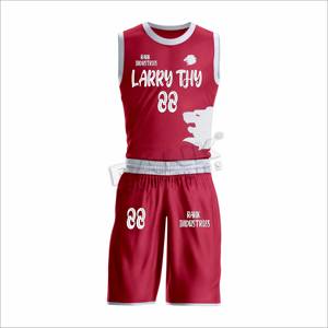 ชุดบาสเก็ตบอลสำหรับผู้ใหญ่ชุดบาสเก็ตบอลพิมพ์ลาย - Product Image 2