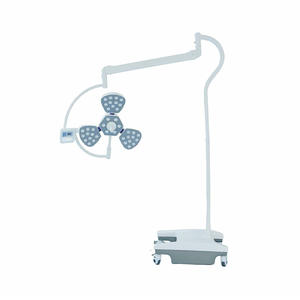 Lampe d'examen sans ombre à double tête en acier OEM IN-103 pour clinique dentaire, lumière murale pour salle d'opération - Product Image 3