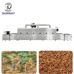 Equipo de Esterilización de <span class=keywords><strong>Cucarachas</strong></span> por Microondas Tipo Túnel con Certificación CE, Horno de Secado de Locustas por Microondas Tipo Túnel - Product Image 1